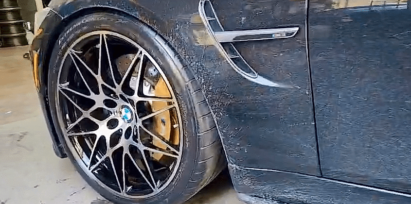 BMW M3 / Piano Black Profesyonel CNC Jant&nbsp;Boyama