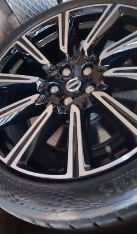 BMW M3 / Piano Black Profesyonel CNC Jant&nbsp;Boyama